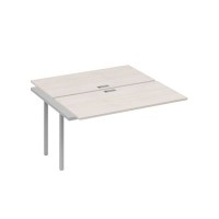 А4 С2 174-1 ДШ (Дуб шамони/Серый) Секция станции на металлокаркасе DUE 2х140