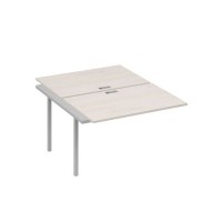 А4 С2 176-1 ДШ (Дуб шамони/Серый) Секция станции на металлокаркасе DUE 2х120