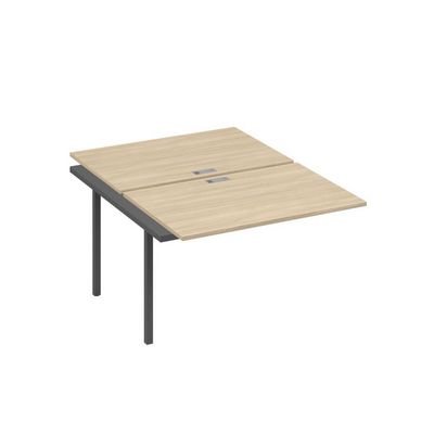 А4 А2 176-1 ДК (Дуб скандинавский/Антрацит) Секция станции на металлокаркасе DUE 2х120