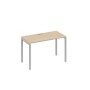 А4 С2 003 ДК (Дуб скандинавский/Серый) Стол письменный на металлокаркасе DUE