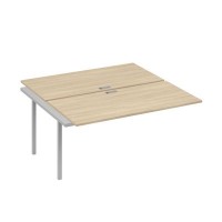 А4 С2 178-1 ДК (Дуб скандинавский/Серый) Секция станции на металлокаркасе DUE 2х160