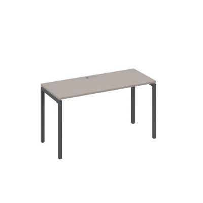 А4 А2 004 МП (Мокко премиум/Антрацит) Стол письменный на металлокаркасе DUE