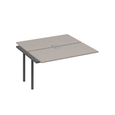 А4 А2 174-1 МП (Мокко премиум/Антрацит) Секция станции на металлокаркасе DUE 2х140