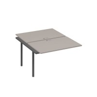 А4 А2 176-1 МП (Мокко премиум/Антрацит) Секция станции на металлокаркасе DUE 2х120