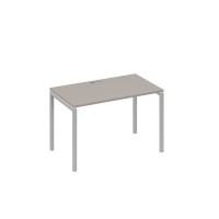 А4 С2 013 МП (Мокко премиум/Серый) Стол письменный на металлокаркасе DUE