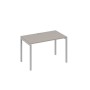 А4 С2 013 МП (Мокко премиум/Серый) Стол письменный на металлокаркасе DUE