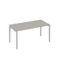 А4 С2 025 МП (Мокко премиум/Серый) Стол письменный на металлокаркасе DUE