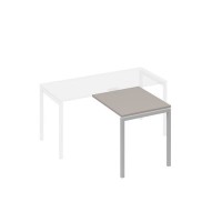 А4 С2 073 МП (Мокко премиум/Серый) Брифинг-приставка с каркасом DUE