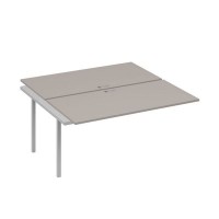 А4 С2 178-1 МП (Мокко премиум/Серый) Секция станции на металлокаркасе DUE 2х160