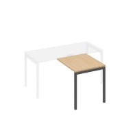 А4 А2 073 НД (Натуральный дуб/Антрацит) Брифинг-приставка с каркасом DUE