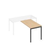 А4 А2 074 НД (Натуральный дуб/Антрацит) Брифинг-приставка с каркасом DUE