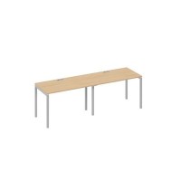 А4 С2 013-2 НД (Натуральный дуб/Серый) Рабочая станция 2х120 опоры DUE