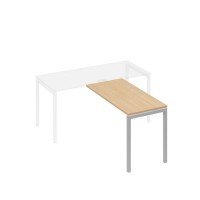 А4 С2 072 НД (Натуральный дуб/Серый) Брифинг-приставка с каркасом DUE