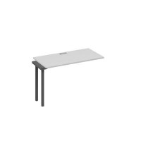 А4 А2 003-1 СЕ (Серый/Антрацит) Секция стола 120 рабочей станции на каркасе DUE