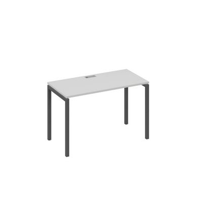 А4 А2 003 СЕ (Серый/Антрацит) Стол письменный на металлокаркасе DUE