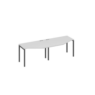 А4 А2 051-2 СЕ (Серый/Антрацит) Рабочая станция опоры DUE столы Техно 2х120
