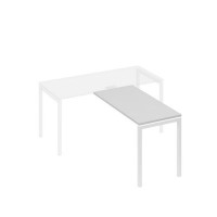 А4 Б2 072 СЕ (Серый/Белый) Брифинг-приставка с каркасом DUE