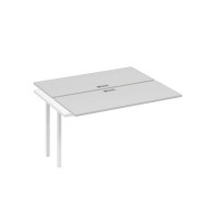 А4 Б2 171-1 СЕ (Серый/Белый) Секция станции на металлокаркасе DUE 2х140