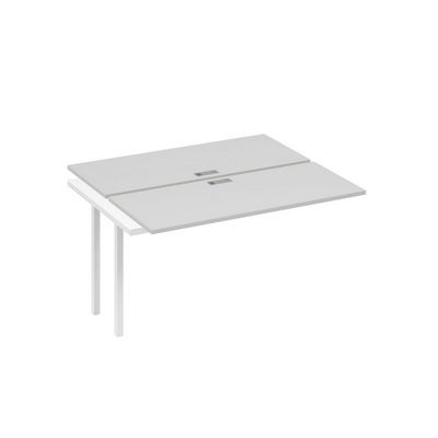 А4 Б2 171-1 СЕ (Серый/Белый) Секция станции на металлокаркасе DUE 2х140