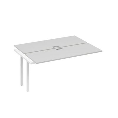 А4 Б2 172-1 СЕ (Серый/Белый) Секция станции на металлокаркасе DUE 2х160