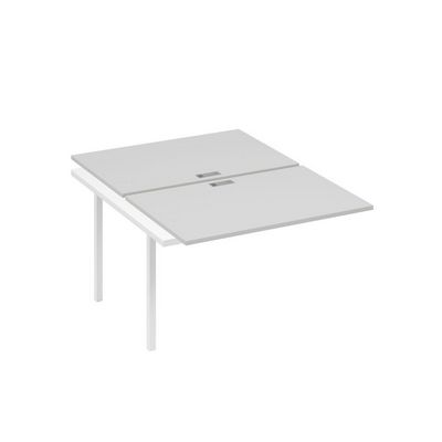 А4 Б2 176-1 СЕ (Серый/Белый) Секция станции на металлокаркасе DUE 2х120