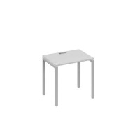 А4 С2 001 СЕ (Серый/Серый) Стол письменный на металлокаркасе DUE