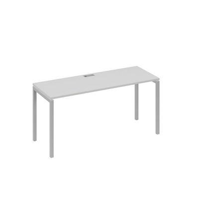 А4 С2 005 СЕ (Серый/Серый) Стол письменный на металлокаркасе DUE