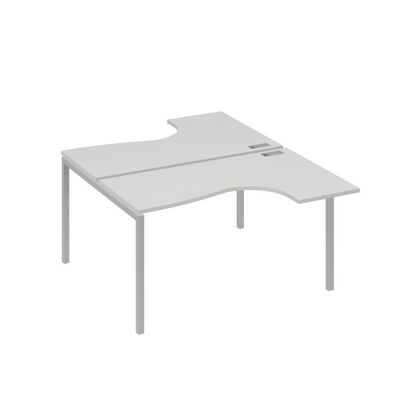 А4 С2 181 СЕ (Серый/Серый) Рабочая станция опоры DUE столы 2х140 Классика