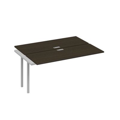 А4 С2 172-1 ВТ (Венге темный/Серый) Секция станции на металлокаркасе DUE 2х160