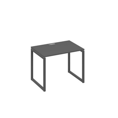 А4 А4 012 АР (Антрацит премиум/Антрацит) Стол письменный на металлокаркасе QUATTRO