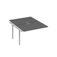 А4 С4 176-1 АР (Антрацит премиум/Серый) Секция станции на металлокаркасе QUATTRO 2х120