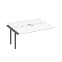 А4 А4 175-1 БП (Белый премиум/Антрацит) Секция станции на металлокаркасе QUATTRO 2х160