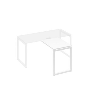 А4 Б4 071 БП (Белый премиум/Белый) Брифинг-приставка с каркасом QUATTRO