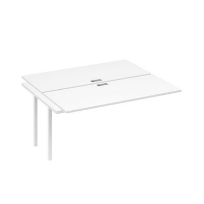 А4 Б4 175-1 БП (Белый премиум/Белый) Секция станции на металлокаркасе QUATTRO 2х160