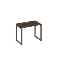 А4 А4 002 ДР (Дуб ристретто/Антрацит) Стол письменный на металлокаркасе QUATTRO