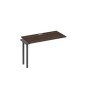 А4 А4 003-1 ДР (Дуб ристретто/Антрацит) Секция стола 120 рабочей станции на каркасе QUATTRO