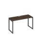 А4 А4 004 ДР (Дуб ристретто/Антрацит) Стол письменный на металлокаркасе QUATTRO