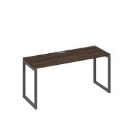 А4 А4 005 ДР (Дуб ристретто/Антрацит) Стол письменный на металлокаркасе QUATTRO