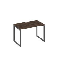А4 А4 013 ДР (Дуб ристретто/Антрацит) Стол письменный на металлокаркасе QUATTRO