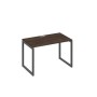 А4 А4 013 ДР (Дуб ристретто/Антрацит) Стол письменный на металлокаркасе QUATTRO
