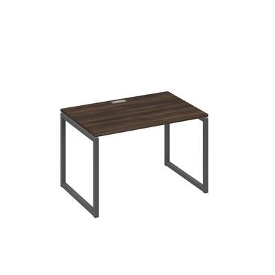 А4 А4 023 ДР (Дуб ристретто/Антрацит) Стол письменный на металлокаркасе QUATTRO