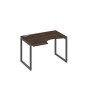 А4 А4 041 ДР (Дуб ристретто/Антрацит) Стол эргономичный левый "Классика" на металлокаркасе QUATTRO