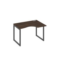 А4 А4 042 ДР (Дуб ристретто/Антрацит) Стол эргономичный правый "Классика" на металлокаркасе QUATTRO