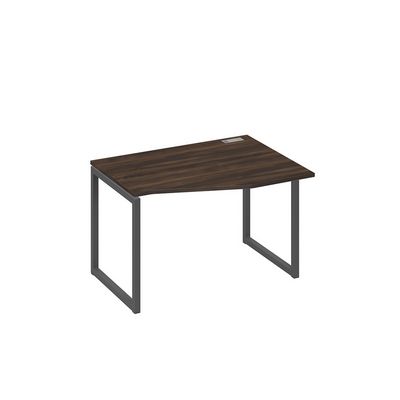 А4 А4 062 ДР (Дуб ристретто/Антрацит) Стол эргономичный правый "Техно" на металлокаркасе QUATTRO