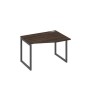 А4 А4 062 ДР (Дуб ристретто/Антрацит) Стол эргономичный правый "Техно" на металлокаркасе QUATTRO