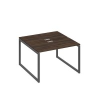 А4 А4 170 ДР (Дуб ристретто/Антрацит) Рабочая станция на каркасе QUATTRO столы 2х120