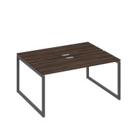А4 А4 172 ДР (Дуб ристретто/Антрацит) Рабочая станция на каркасе QUATTRO столы 2х160