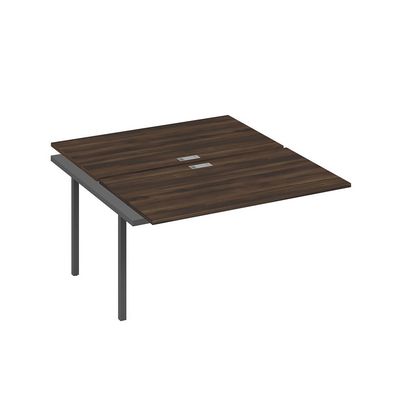 А4 А4 177-1 ДР (Дуб ристретто/Антрацит) Секция станции на металлокаркасе QUATTRO 2х140