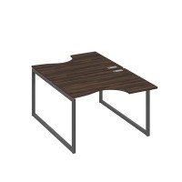 А4 А4 183 ДР (Дуб ристретто/Антрацит) Рабочая станция опоры QUATTRO столы 2х120 Классика