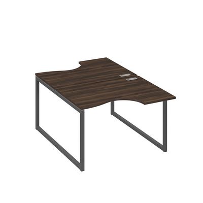 А4 А4 183 ДР (Дуб ристретто/Антрацит) Рабочая станция опоры QUATTRO столы 2х120 Классика